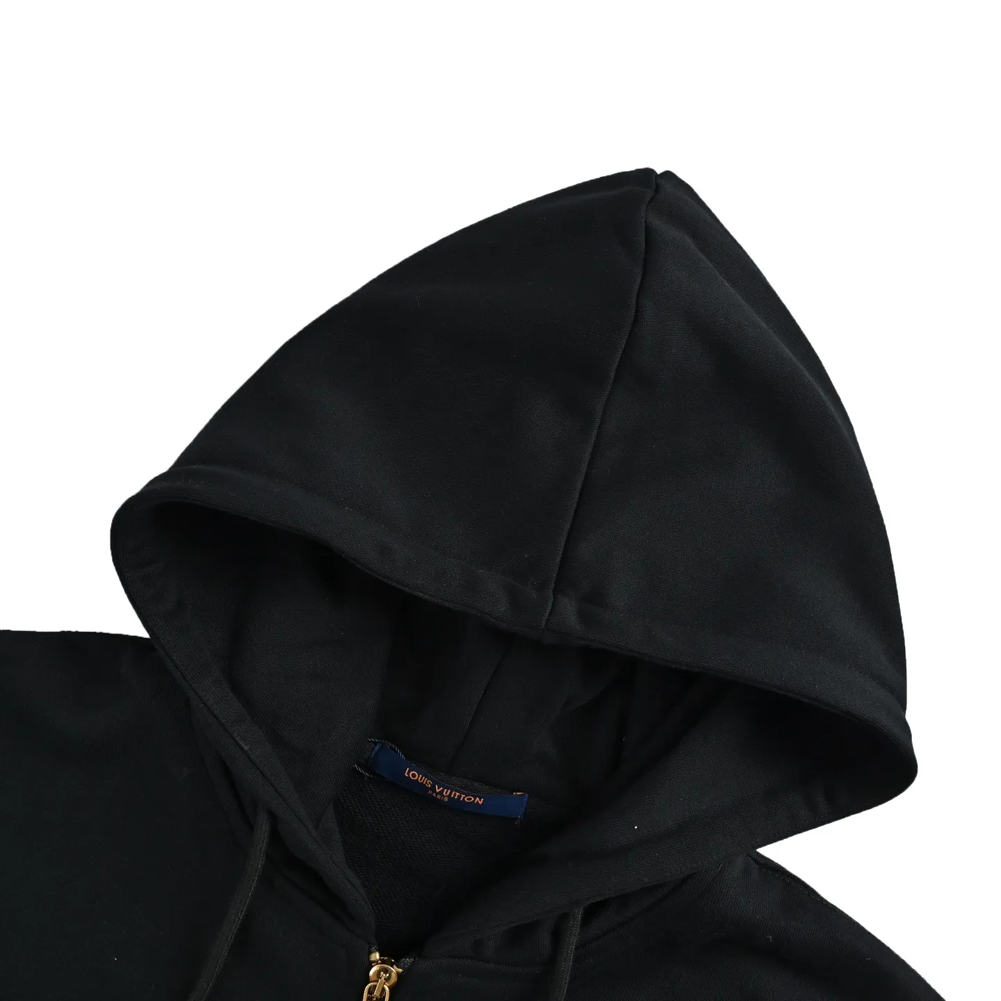 Louis Vuitton sketch presbyopic embroidered zip hooded jacket